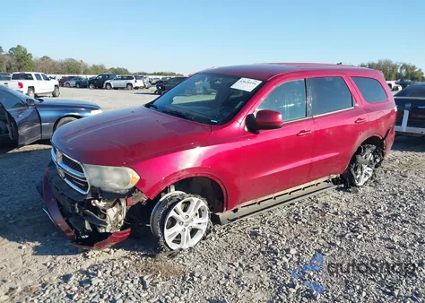 2013 Dodge Durango Sxt из США, поврежденный, VIN 1C4RDHAG2DC687783